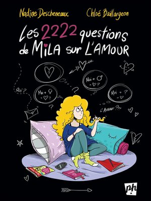 cover image of Les 2222 questions sur l'amour de Mila